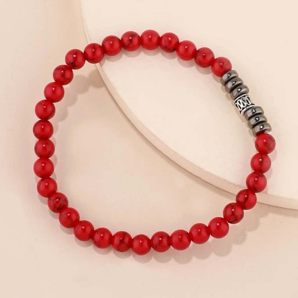 ⛓️ Awesome Beaded Stone Bracelet ⛓️
